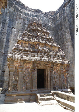 インド 世界遺産エローラ石窟群 インド 世界遺産エローラ石窟群 120218762