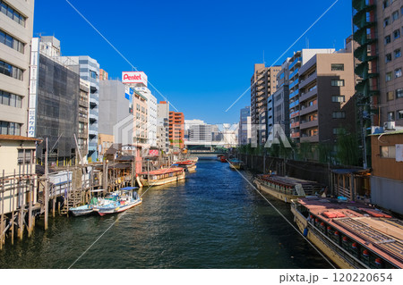 東京都 浅草橋 神田川と街並み 120220654