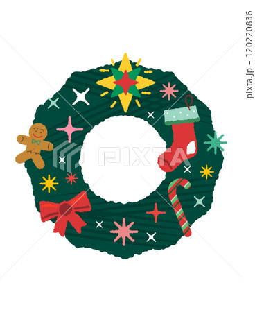 クリスマスリース 120220836