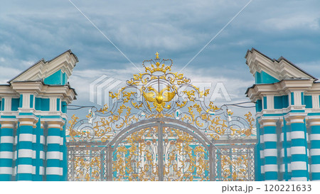 The Golden Gate timelapse. Pushkin Tsarskoye Selo The Golden Gate timelapse. Pushkin Tsarskoye Selo 120221633