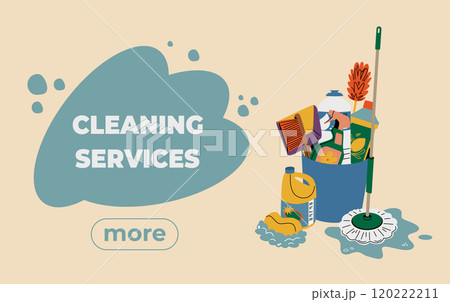 a web banner for the cleaning service. The application, the website of the cleaning company. House cleaning template. a web banner for the cleaning service. The application, the website of the cleaning company. House cleaning template. 120222211