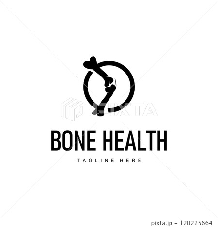 Bone Logo, Bone Care Health Design, Simple Symbol Template Illustration Bone Logo, Bone Care Health Design, Simple Symbol Template Illustration 120225664
