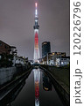 橋から見たスカイツリー 120226796
