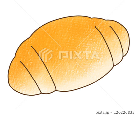 ゆるめシンプルロールパン　アナログ風 120226833