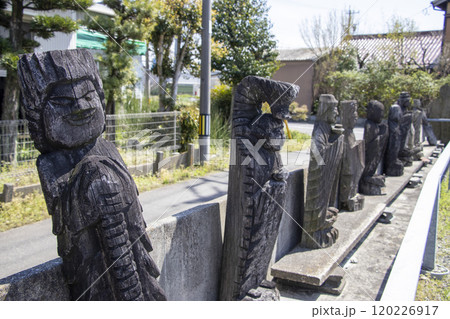 円空彫り 円空仏 120226917