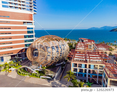 Modern architecture by the sea. Modern architecture by the sea. 120226973
