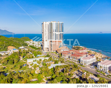 Modern architecture by the sea. Modern architecture by the sea. 120226981