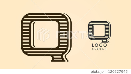 Vintage western letter Q, country stylish old lettermark for retro bar logo, BBQ cafe, tattoo salon, saloon plaque, alcohol label. Vector illustration Vintage western letter Q, country stylish old lettermark for retro bar logo, BBQ cafe, tattoo salon, saloon plaque, alcohol label. Vector illustration 120227945