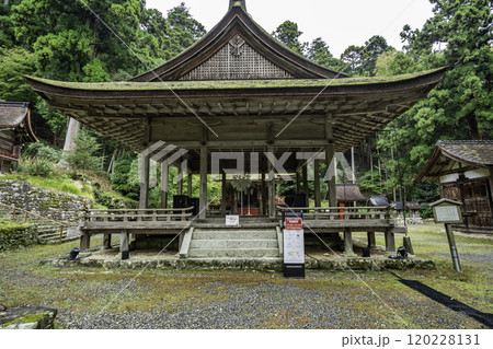坂本 日吉大社 白山宮拝殿 滋賀県大津市 坂本 日吉大社 白山宮拝殿 滋賀県大津市 120228131