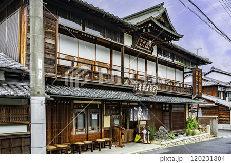 坂本の街並み　鶴㐂　滋賀県大津市 120231804