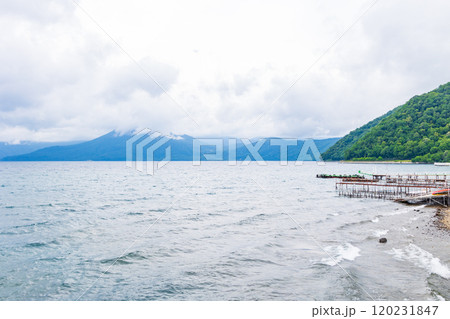 夏の北海道 支笏湖 夏の北海道 支笏湖 120231847