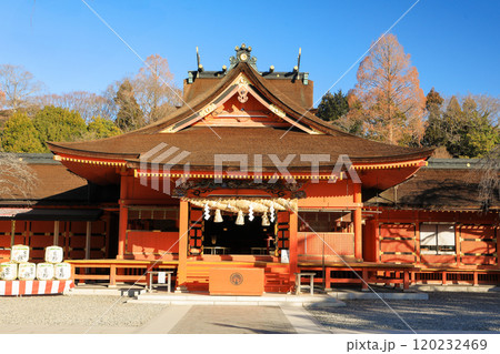 富士山 富士山本宮浅間大社拝殿 富士宮市 富士山 富士山本宮浅間大社拝殿 富士宮市 120232469