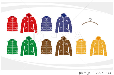 ダウンジャケットとダウンベストのセット 120232853