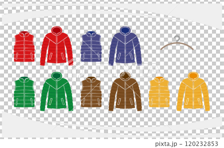 ダウンジャケットとダウンベストのセット 120232853