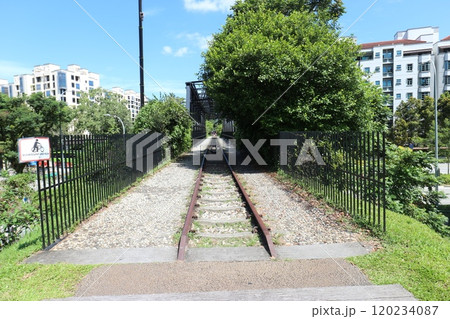シンガポール 廃線跡の遊歩道 シンガポール 廃線跡の遊歩道 120234087