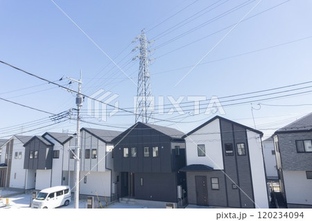 住宅地域 戸建て住宅 住宅地域 戸建て住宅 120234094