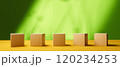 Square blocks and cubes - geometric shapes - 3D 120234253