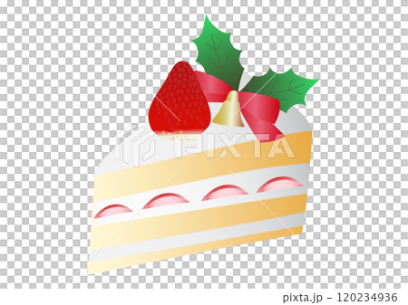 Cute strawberry shortcake for Christmas 120234936