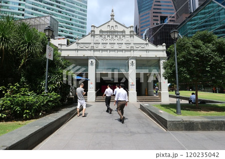 シンガポール　ラッフルズプレイス駅 120235042