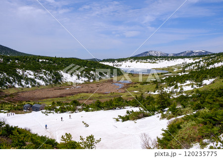 一切経山　登山 120235775