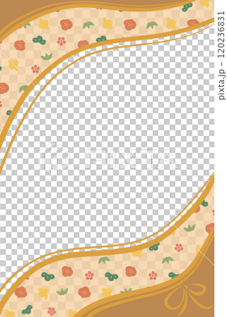 新年框架2米色垂直 120236831