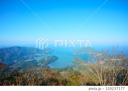 青葉山の山頂から見た内浦湾 青葉山の山頂から見た内浦湾 120237177