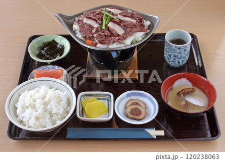 【ARCHIVE】海馬陶板焼定食　トド陶板焼定食　海馬陶板焼　トド陶板焼 120238063