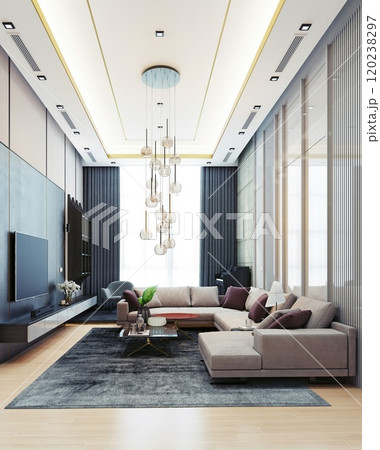 modern luxury interior design. modern luxury interior design. 120238297
