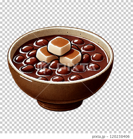 おしるこのイラスト 高解像度png素材   120238406