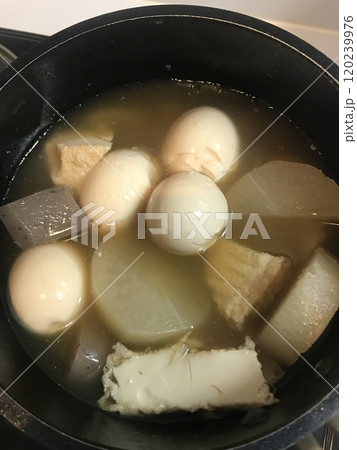 おでん 手作り 料理 卵 大根 こんにゃく 厚揚げ 自炊 おでん 手作り 料理 卵 大根 こんにゃく 厚揚げ 自炊 120239976