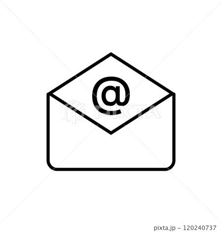 Mail icon design template isolated illustration Mail icon design template isolated illustration 120240737