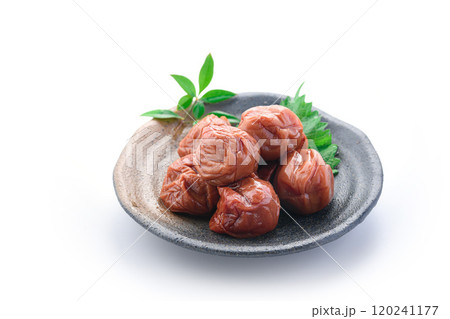 梅干し 紀州南高梅 （ 白背景 ） 120241177