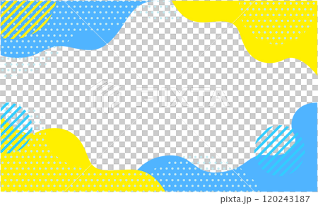 流行幾何圖案背景素材04淺藍色藍黃色 流行幾何圖案背景素材04淺藍色藍黃色 120243187