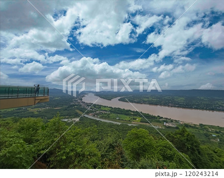 Viewpoint of mountain and rivers Viewpoint of mountain and rivers 120243214