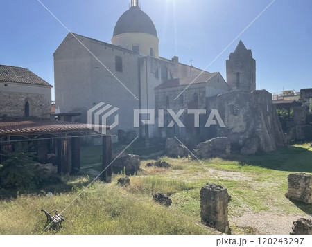 The Cimitile Church complex is a Paleochristian site in Caserta, Campania. The Cimitile Church complex is a Paleochristian site in Caserta, Campania. 120243297