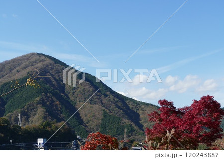 丹沢湖と周辺 120243887