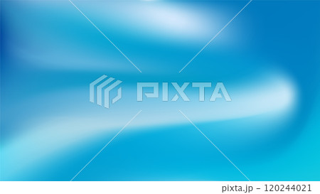 Blue Fluid Wave Background. Dynamic abstract gradient 120244021