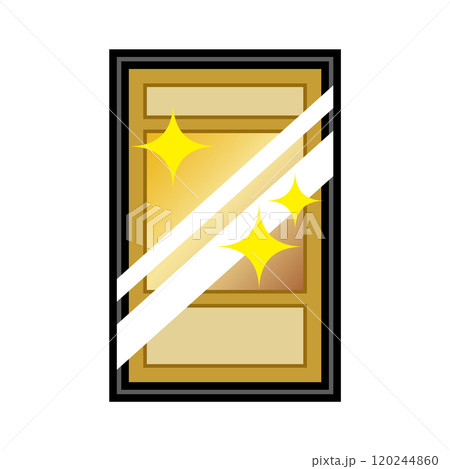 トレーディングカード スリーブに入ったキラカードのイメージ 120244860