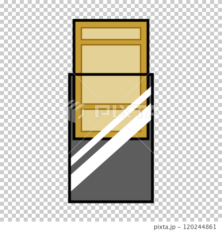 交易卡套中普通卡的圖像 交易卡套中普通卡的圖像 120244861