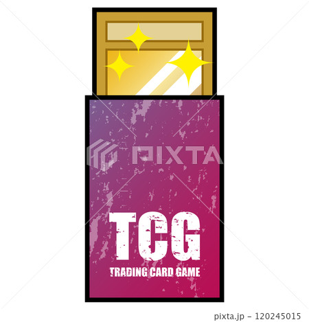 トレーディングカード パックに入ったキラカードのイメージ 120245015