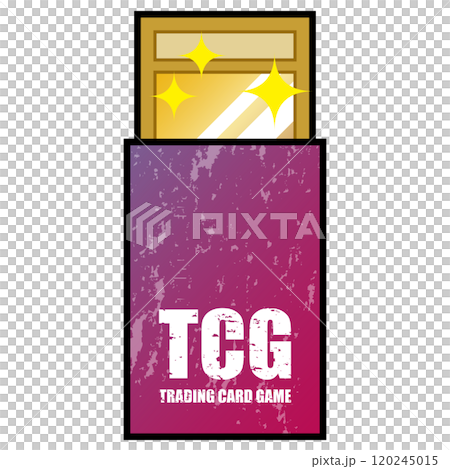 トレーディングカード パックに入ったキラカードのイメージ 120245015