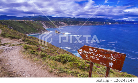 Vidio Cliffs Path, Spain 120245147