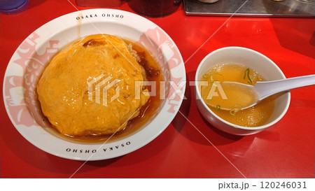 大阪王将のふわとろ天津飯 大阪王将のふわとろ天津飯 120246031