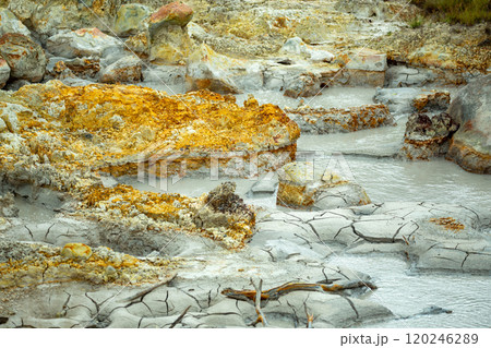 Geothermal activity fumaroles, Costa Rica Geothermal activity fumaroles, Costa Rica 120246289