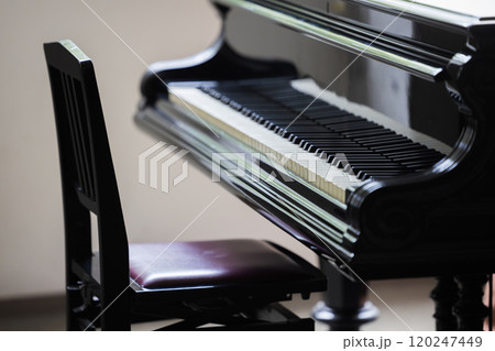 ピアノ　鍵盤 120247449