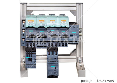 Innovative control panel design showcasing advanced electronic components and efficient organization, isolated on white background. Innovative control panel design showcasing advanced electronic components and efficient organization, isolated on white background. 120247969