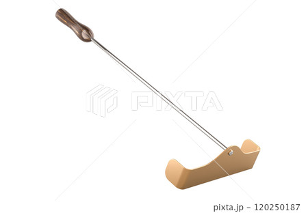Poker Chip Rake. 3D rendering 120250187