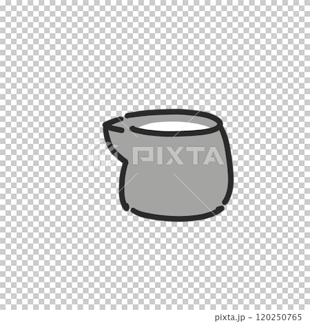 簡單可愛的咖啡館插畫咖啡牛奶 簡單可愛的咖啡館插畫咖啡牛奶 120250765