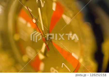 Clocks closeup blurred Clocks closeup blurred 120252158