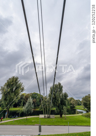 The Olympiapark in Munich, Germany, is an Olympic Park which was constructed for the 1972 Summer Olympics The Olympiapark in Munich, Germany, is an Olympic Park which was constructed for the 1972 Summer Olympics 120252238